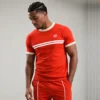 Sergio Tacchini Supermac Tee T-Shirt - Rooibos Tea / Mojave Desert / Gardenia