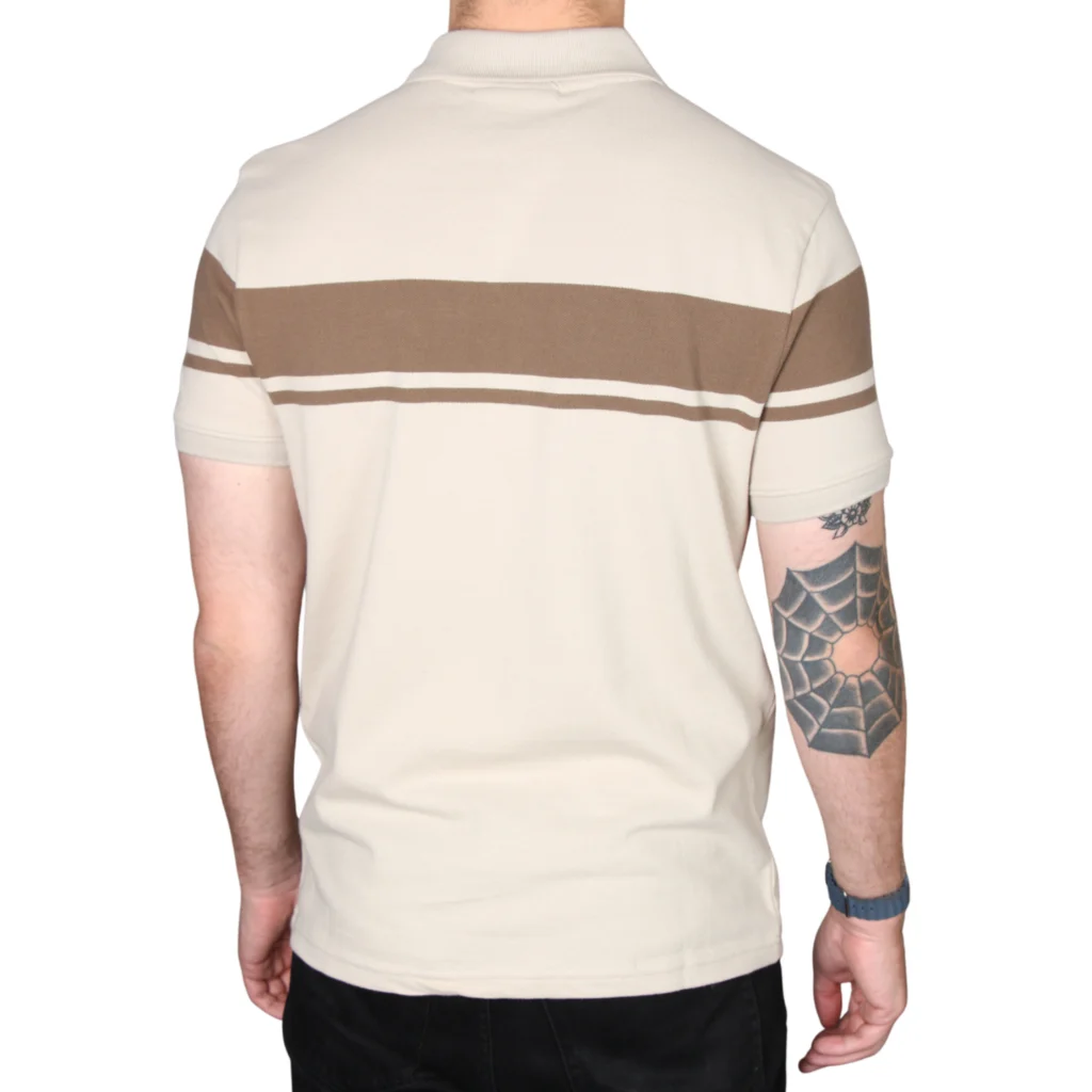 Sergio Tacchini Young Line Polo - Peyote / Shitake / Gardenia