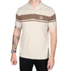 Sergio Tacchini Young Line Polo - Peyote / Shitake / Gardenia
