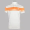 Sergio Tacchini Young Line Polo Shirt - Sandshell / Orange Pepper