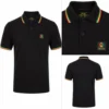 Trojan Flag Badge Pique TR/9077 Polo - Rasta