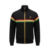 Trojan Retro Stripe TR/9002 Track Top - Black