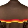 Trojan Retro Stripe TR/9002 Track Top - Chocolate