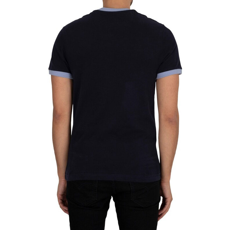 Trojan Spirit Of 69' Regular Fit Short Sleeve T-Shirt - Navy