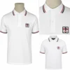 Trojan St George Badge Pique TR/9078 Polo - White