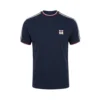 Trojan St George Badge Pique TR/9087 T-Shirt - Navy