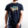Weekend Offender Adami Regular Fit Short Sleeve T-Shirt - Navy
