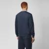 Weekend Offender Alameda Jacquard Rib Track Top - Navy