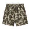 Weekend Offender Anzio Camo Regular Fit Short - Castle Green Rain