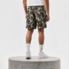 Weekend Offender Anzio Camo Regular Fit Short - Castle Green Rain