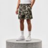 Weekend Offender Anzio Camo Regular Fit Short - Castle Green Rain