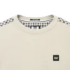Weekend Offender Beida Mid House Check Panel Sweatshirt - Cement