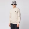 Weekend Offender Beida Mid House Check Panel Sweatshirt - Cement