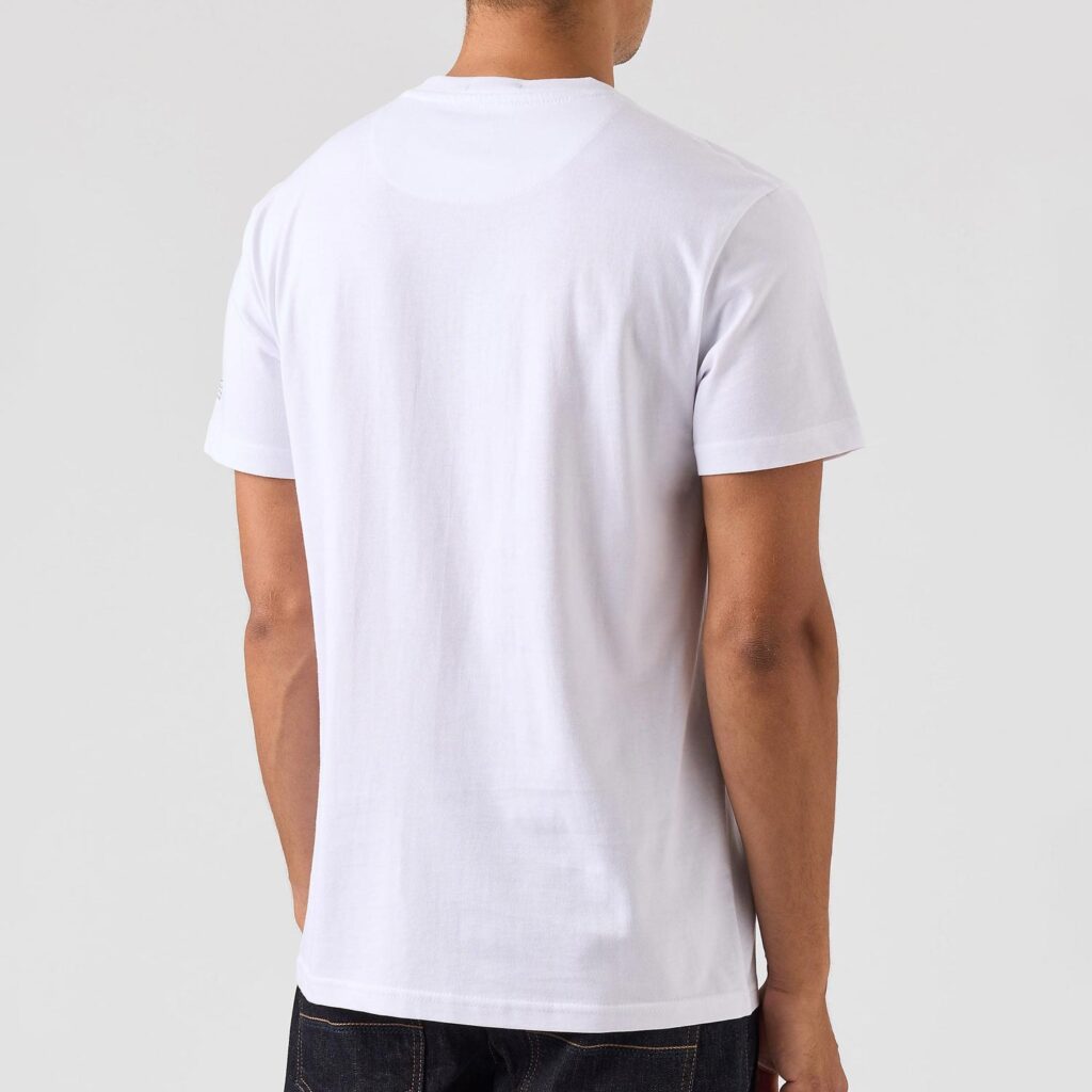Weekend Offender Bonpensiero Regular Fit Short Sleeve T-Shirt - White
