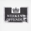 Weekend Offender Bonpensiero Regular Fit Short Sleeve T-Shirt - White