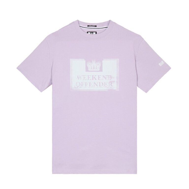 Weekend Offender Bonpensiero Regular Fit T-Shirt - Periwinkle