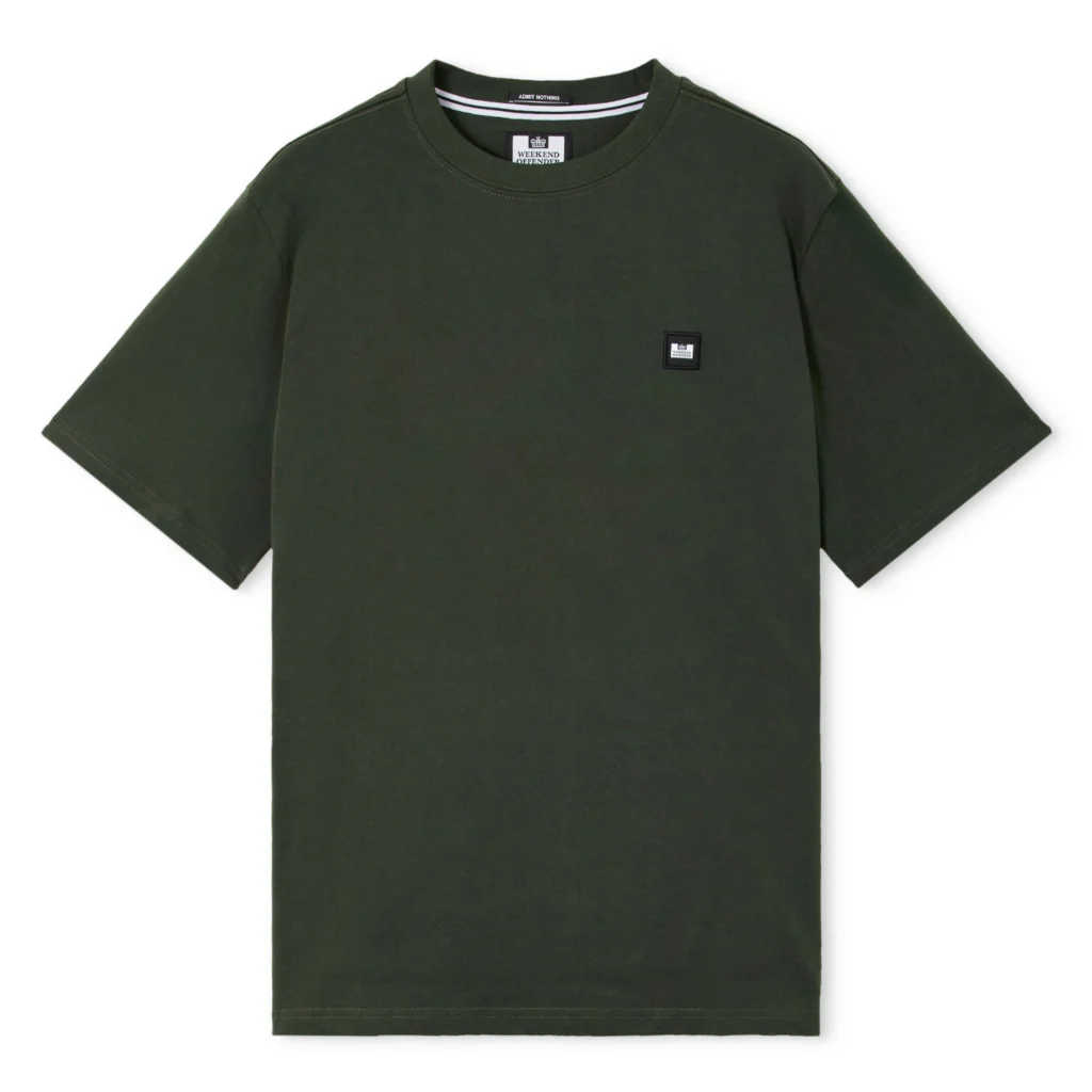 Weekend Offender Brooklands Badge Tee - Black Forest