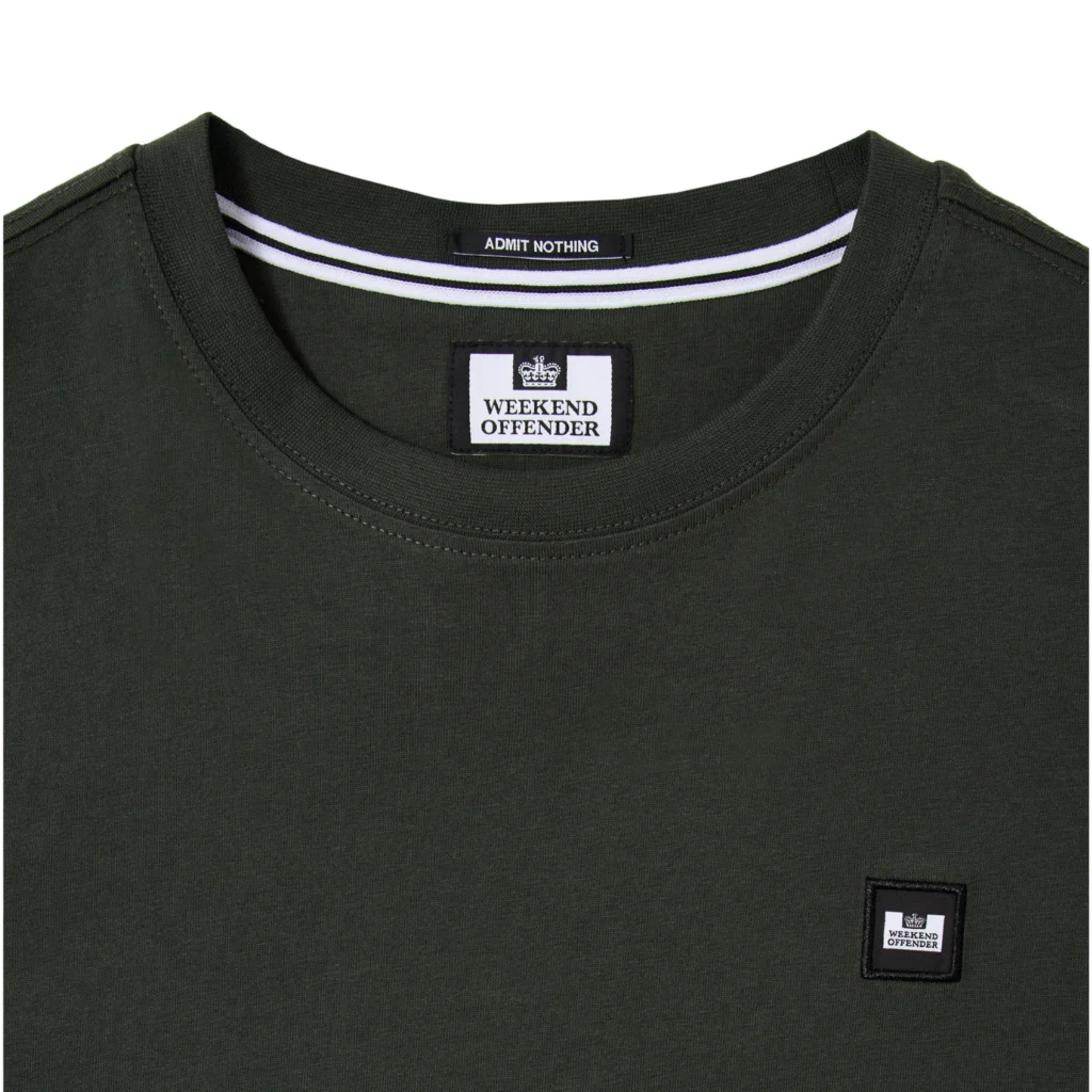 Weekend Offender Brooklands Badge Tee - Black Forest