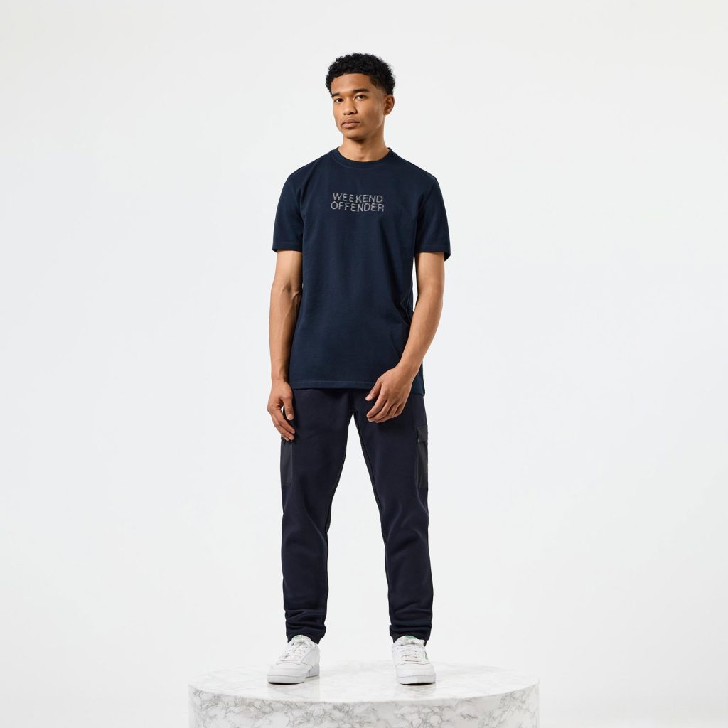 Weekend Offender Bucci Graphic T-Shirt - Navy