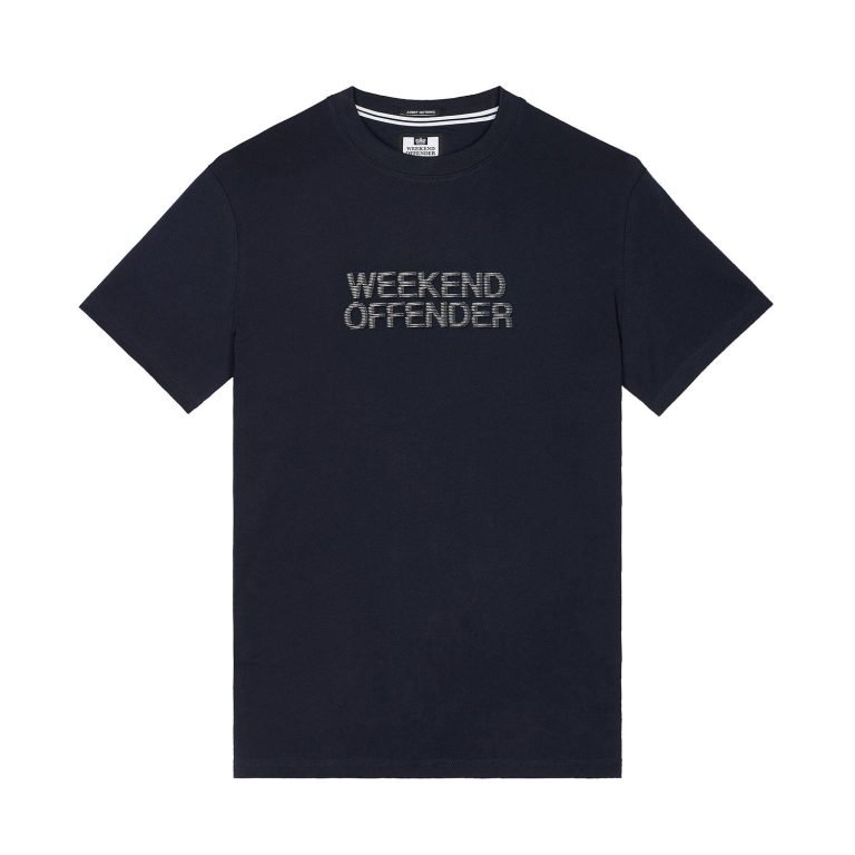 Weekend Offender Bucci Graphic T-Shirt - Navy