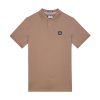 Weekend Offender Caneiros Polo Shirt - Mocha Brown