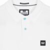 Weekend Offender Caneiros Regular Fit Short Sleeve Polo Shirt - White