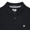 Weekend Offender Caneros Regular Fit Short Sleeve Polo Shirt - Black