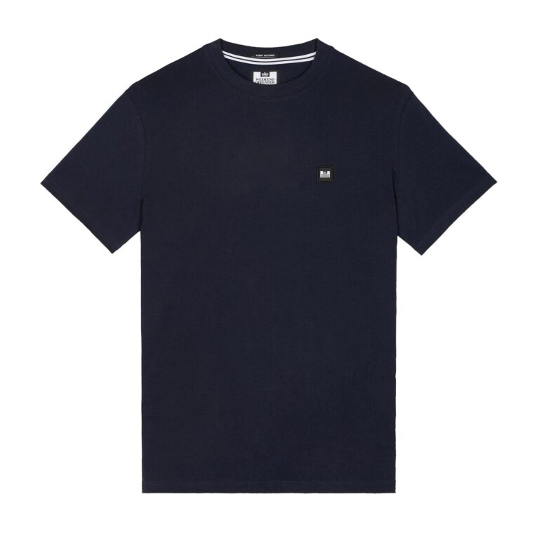 Weekend Offender Cannon Beach Regular Fit Short Sleeve T-Shirt - Navy