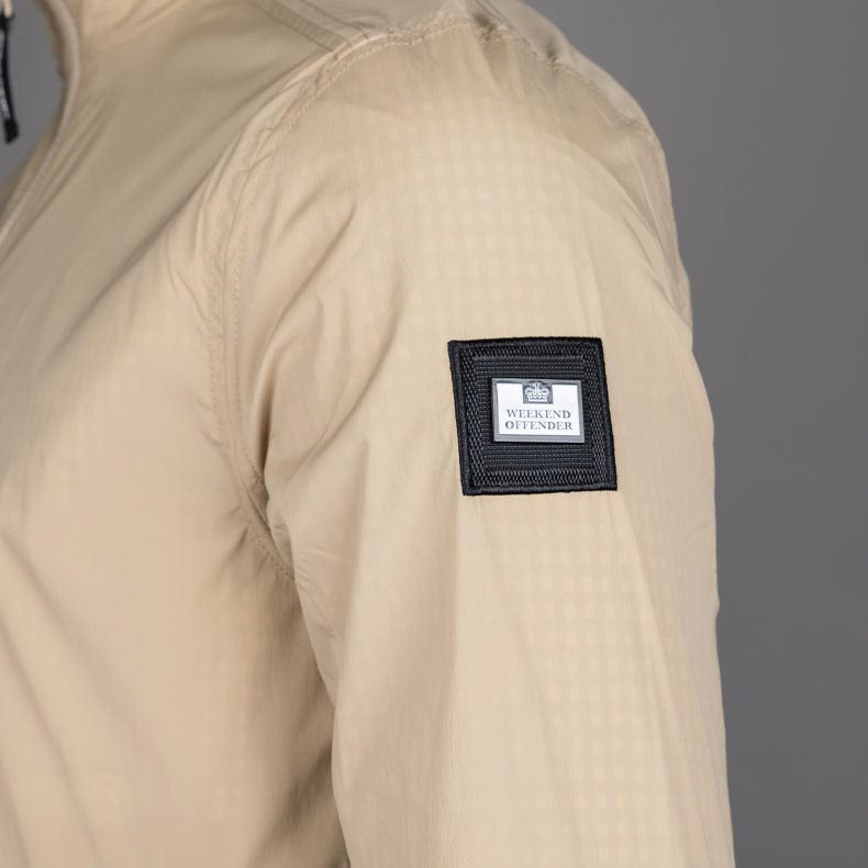Weekend Offender Capricious Reversable Regular Fit Long Sleeve Jacket - Sandcastle
