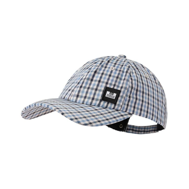 Weekend Offender Clay Cap - Blue House Check
