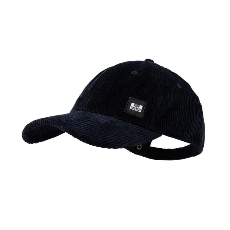Weekend Offender Cuartero Cord Cap - Navy | Men's Lobby