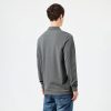 Weekend Offender Dice Long Sleeve Polo Shirt - Zinc