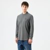 Weekend Offender Dice Long Sleeve Polo Shirt - Zinc