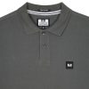 Weekend Offender Dice Long Sleeve Polo Shirt - Zinc