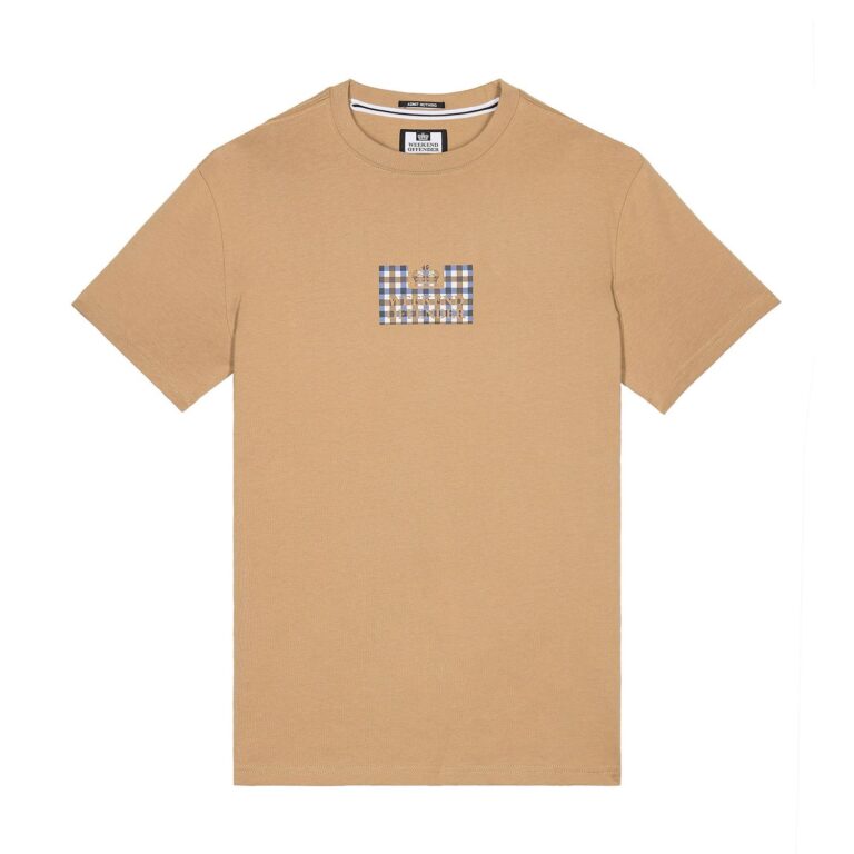 Weekend Offender Dygas Regular Fit T-Shirt - Cognac