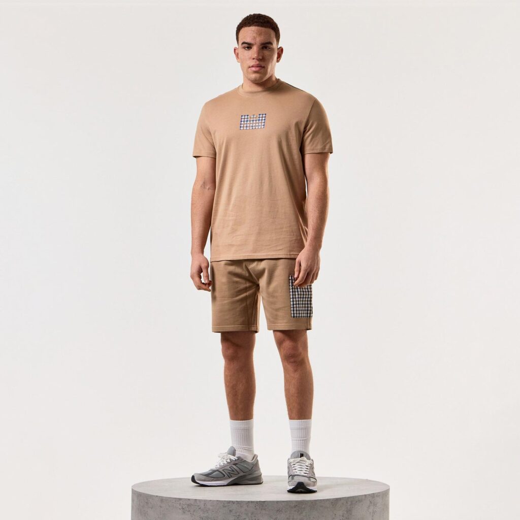 Weekend Offender Dygas Regular Fit T-Shirt - Cognac