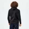 Weekend Offender Enzo Regular Fit Knitted Hooded Sweatshirt - Black