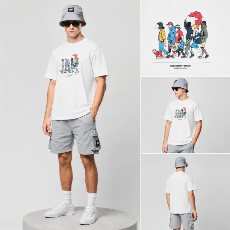 Weekend Offender Everyone Graphic Tee - White