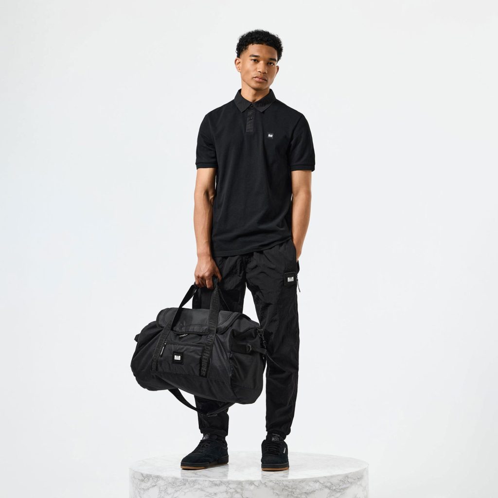 Weekend Offender Fontana Polo Shirt - Black