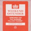 Weekend Offender Inglewood Ave Regular Fit Long Sleeve Jacket - Tango
