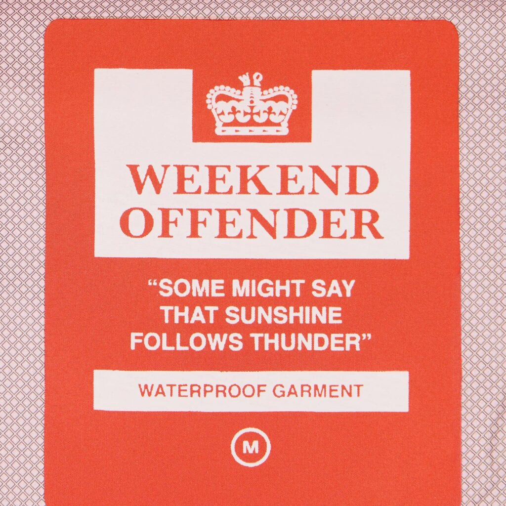 Weekend Offender Inglewood Ave Regular Fit Long Sleeve Jacket - Tango