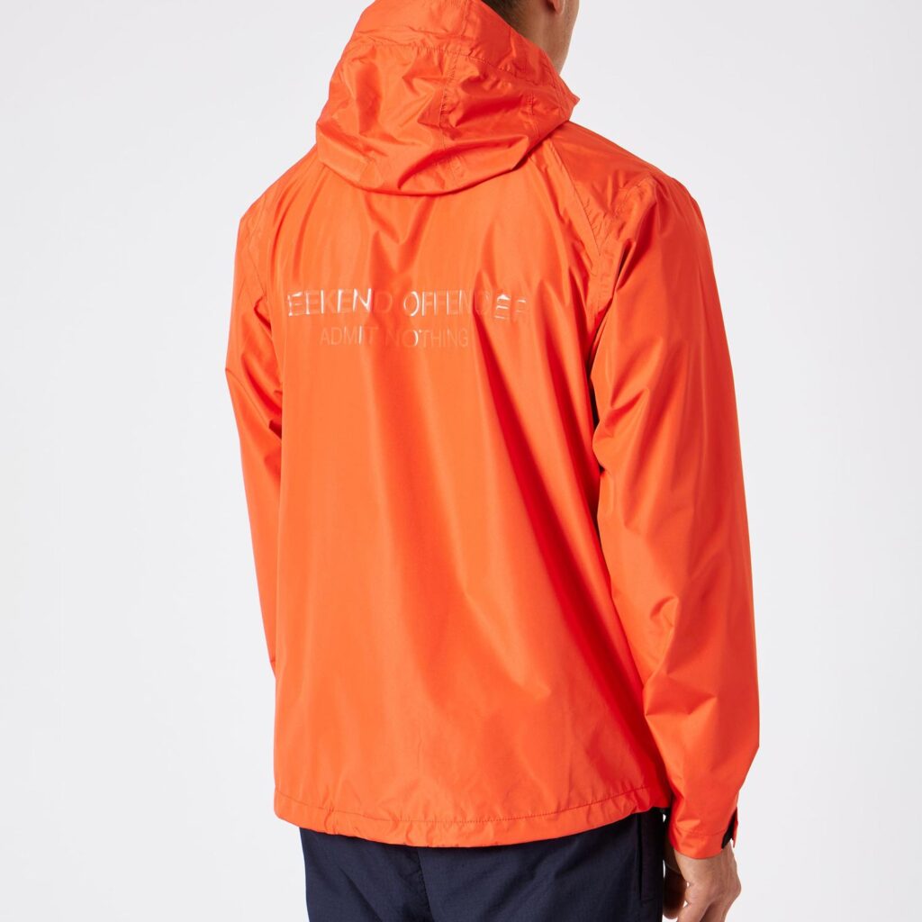 Weekend Offender Inglewood Ave Regular Fit Long Sleeve Jacket - Tango