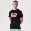 Weekend Offender Keyte Regular Fit T-Shirt - Black