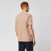 Weekend Offender Levanto With Contrast Tipping Polo - Driftwood / Ghost