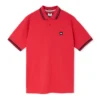 Weekend Offender Levanto With Contrast Tipping Polo - Watermelon / Navy