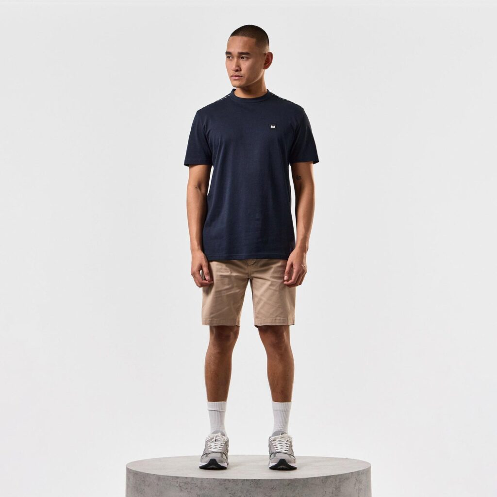 Weekend Offender Manuel Regular Fit T-Shirt - Navy