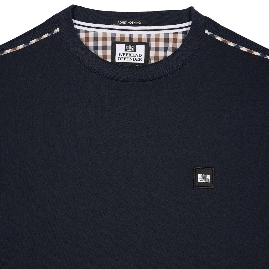 Weekend Offender Manuel Regular Fit T-Shirt - Navy