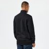 Weekend Offender Matisa Quater Neck Sweatshirt - Black/Mid House Check