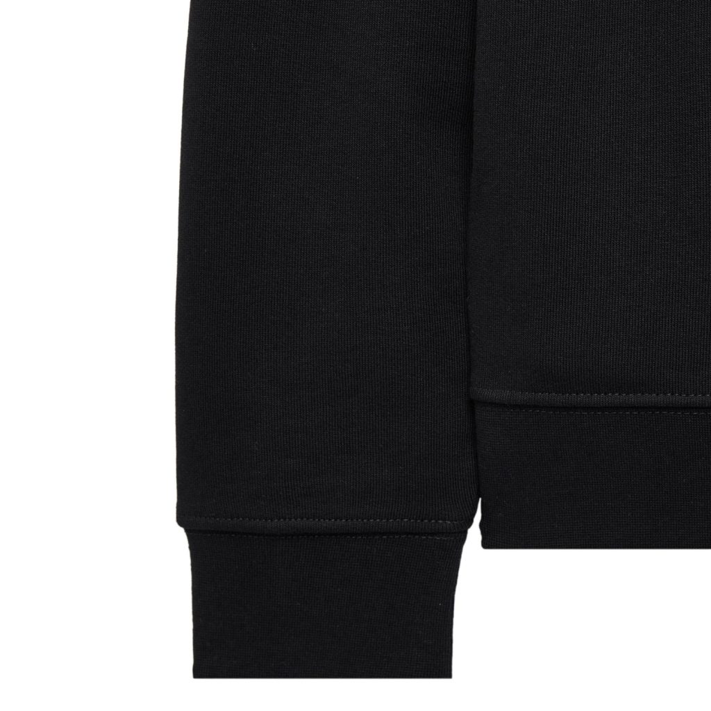 Weekend Offender Matisa Quater Neck Sweatshirt - Black/Mid House Check
