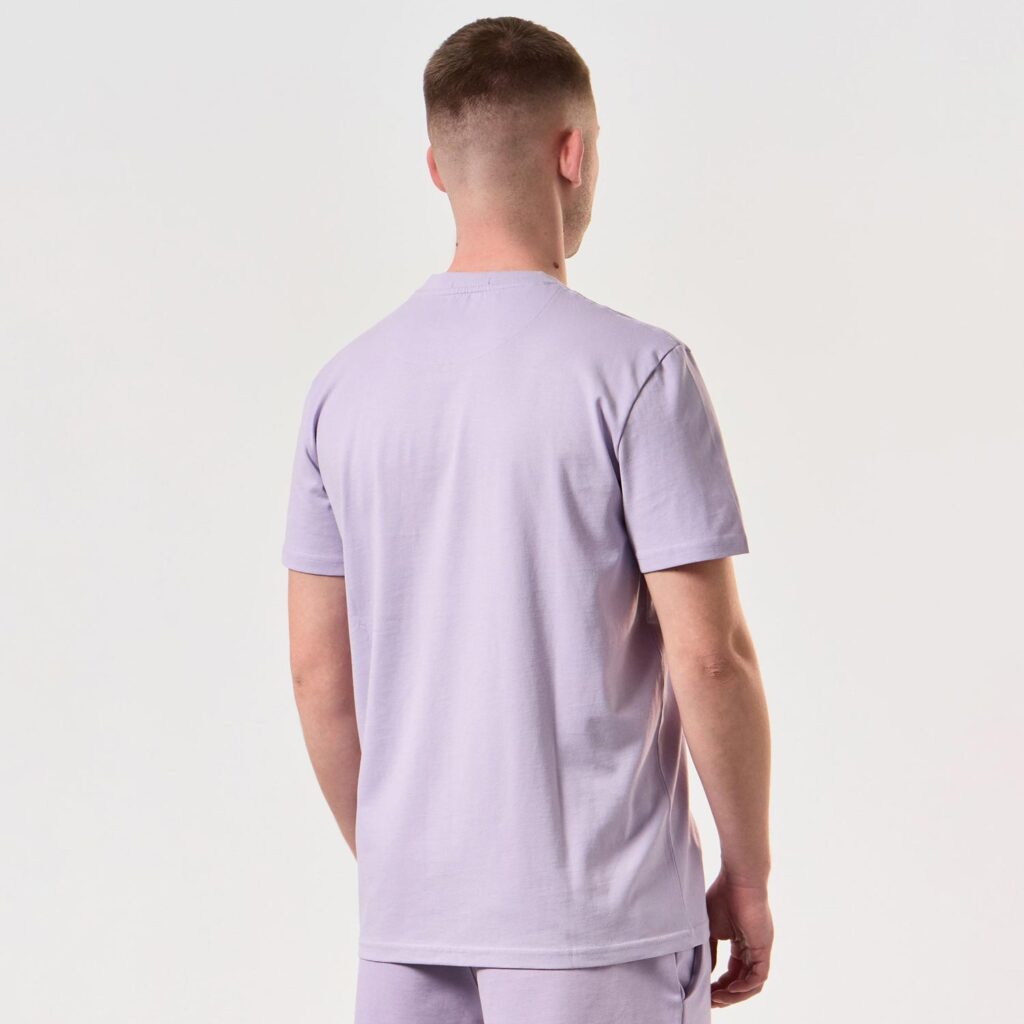 Weekend Offender Millergrove Regular Fit T-Shirt - Periwinkle/Bright Navy
